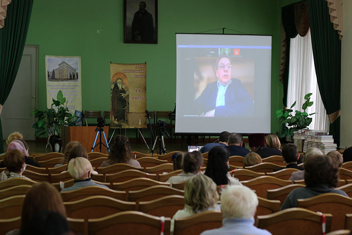 14 марта 2022 года в Воронежской областной универсальной научной библиотеке им. И.С. Никитина состоялось открытие празднования Дня православной книги.